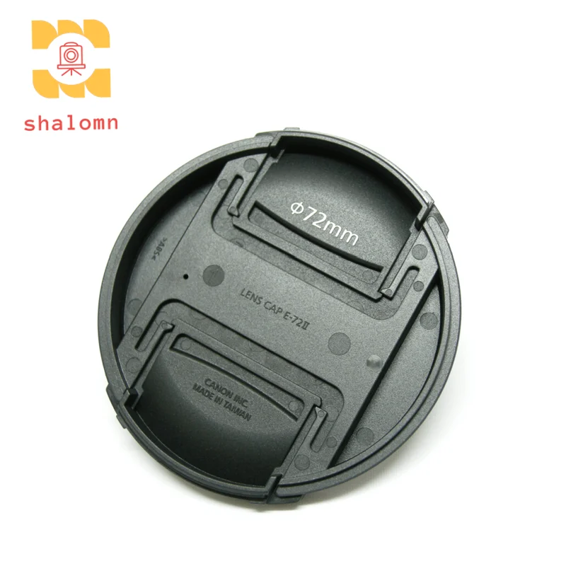 Penutup Lensa Kamera E-72II Asli Baru Penutup Snap-On 72Mm untuk Lensa Canon EF 35Mm 1.4L 50-85 1.2 15-85 18-200
