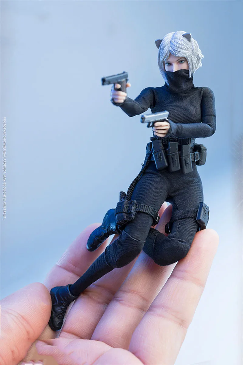 VERYCOOL VCF-3002 1/12 Female Assassin Mini Solider Palm Treasure Series 