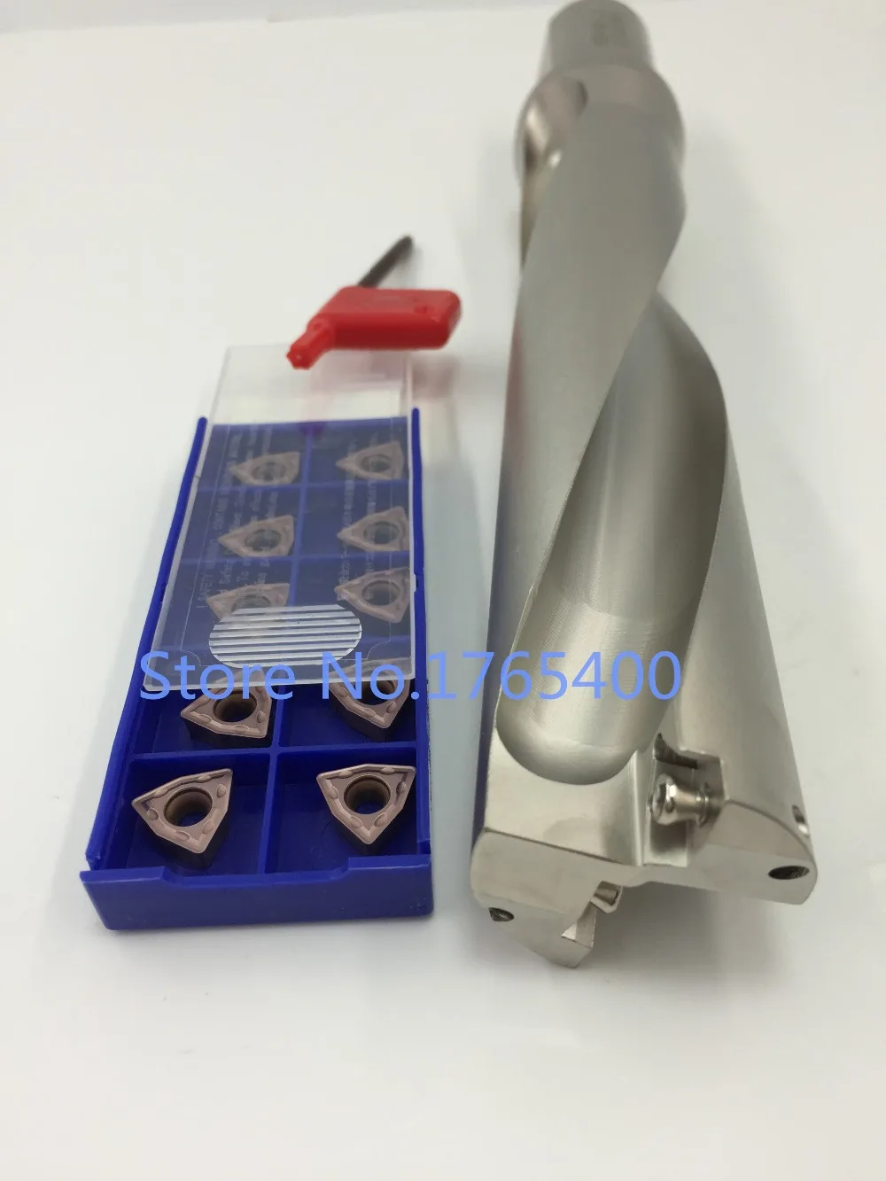 

New 1pcs WC C32-D28-3D-84L U Drill+10pcs WCMT050308 inserts U Drilling indexable drill bit tool