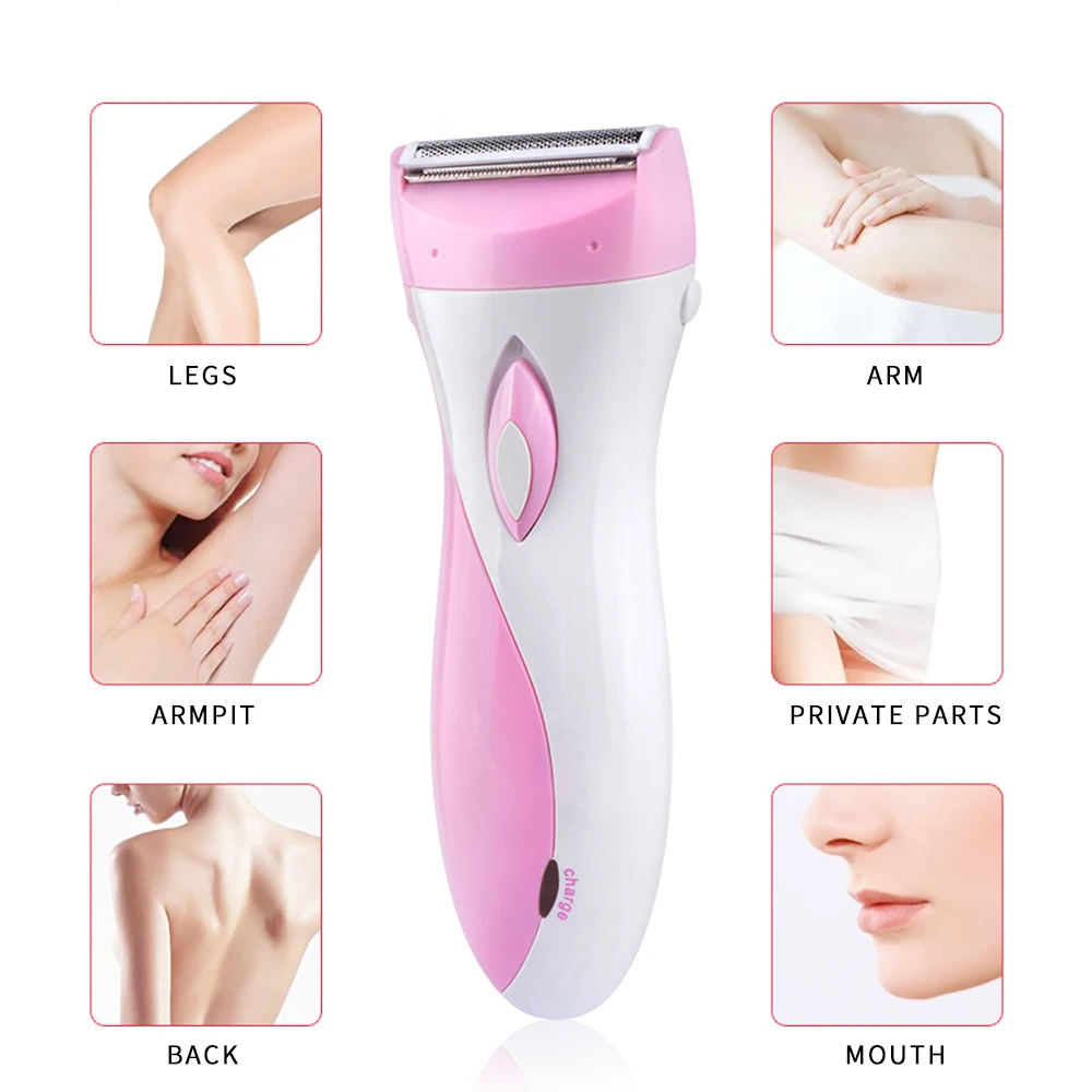 Hair Removal Electric Epilator For Women Armpit Clipper Bikini Trimmer Leg Epilator Safe Remove Painless Razor Shaver