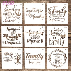 15 cm DIY Craft Layering Background Stencil For Wall Painting Scrapbooking Stamping Album Decorative Embossing Paper Cards