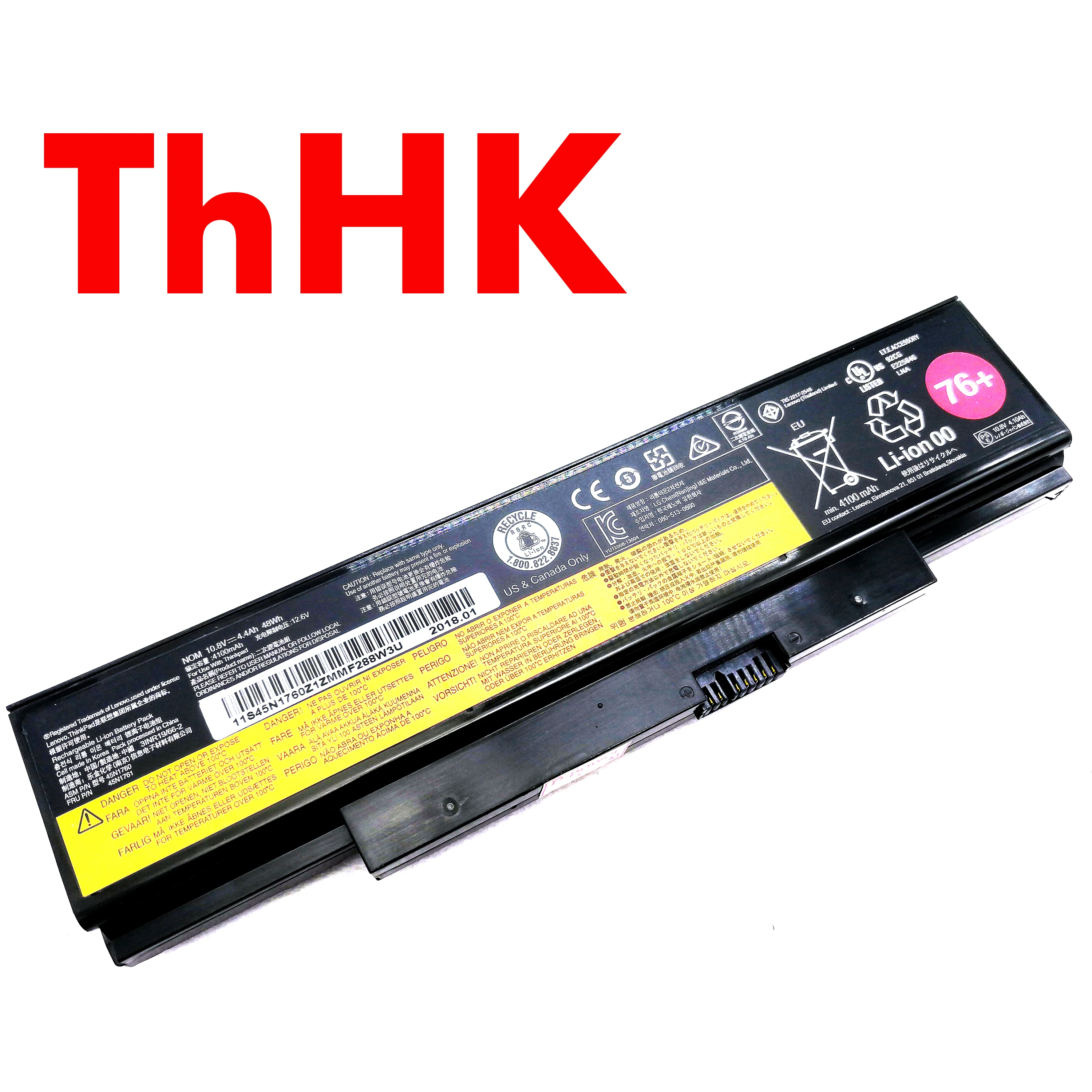 Genuine Original 45N1759 45N1758 45N1760 45N1761 45N1762 45N1763 Laptop Battery For Lenovo ThinkPad E550 E550c E560 E555 E565