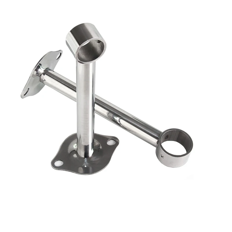 Roestvrijstalen Hanger Wandbeugel Doek Staaf Handdoekenrek Houder Vaste Flens Huis Meubelen Kast Badkamer Hardware