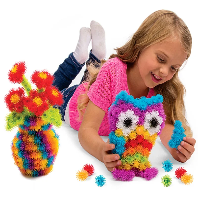 DIYเด็กการศึกษาของเล่น 800 PCS Magicของเล่นMEGA Pack Squishของเล่นเด็กวันเกิดคริสต์มาสของขวัญ