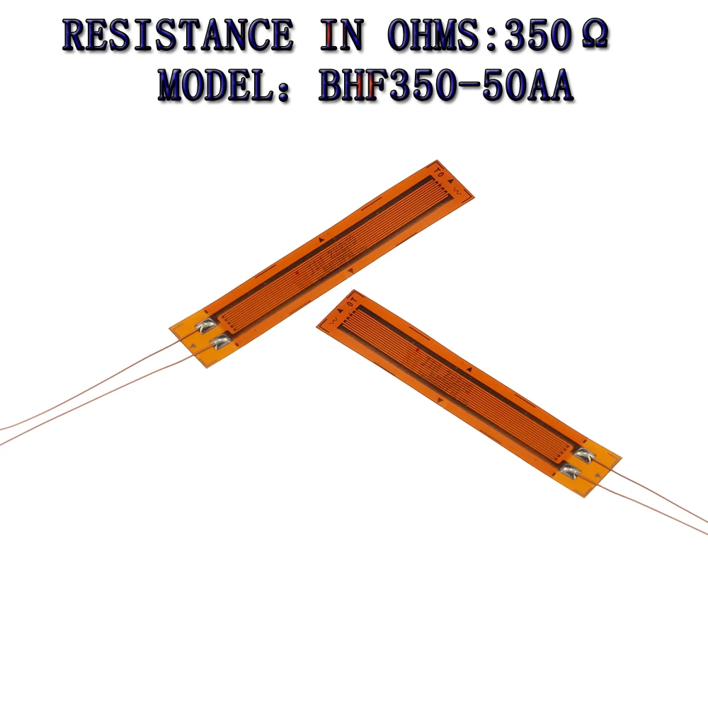 

1pcs Precision resistive strain gauge BF/BHF350-50AA 350 ohm strain gauge the pressure sensor load cell Band lead