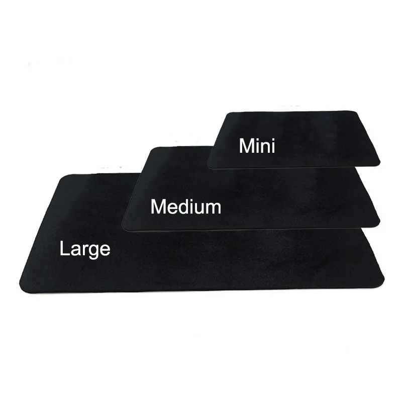 1 Pc Professional Close-up Poker Deck Card Mat ( Black ) Magic Tricks for Magicians Mat Pad Illusions Accessories Gimmick Props