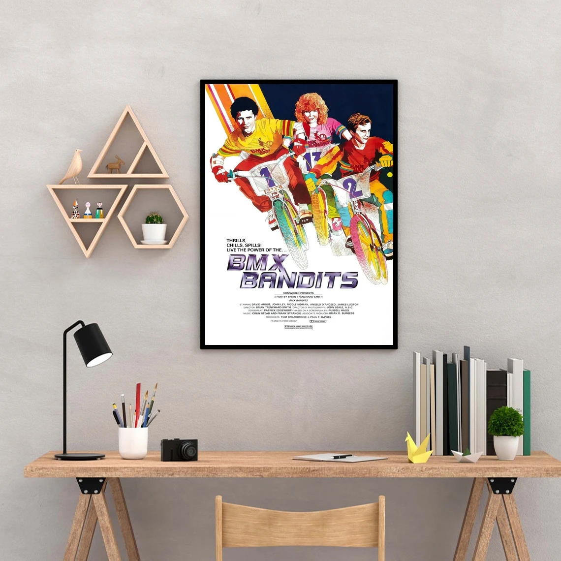 Bmx Bandits Classic Movie Poster Canvas Print Home Decoration Wall Painting ( No Frame )