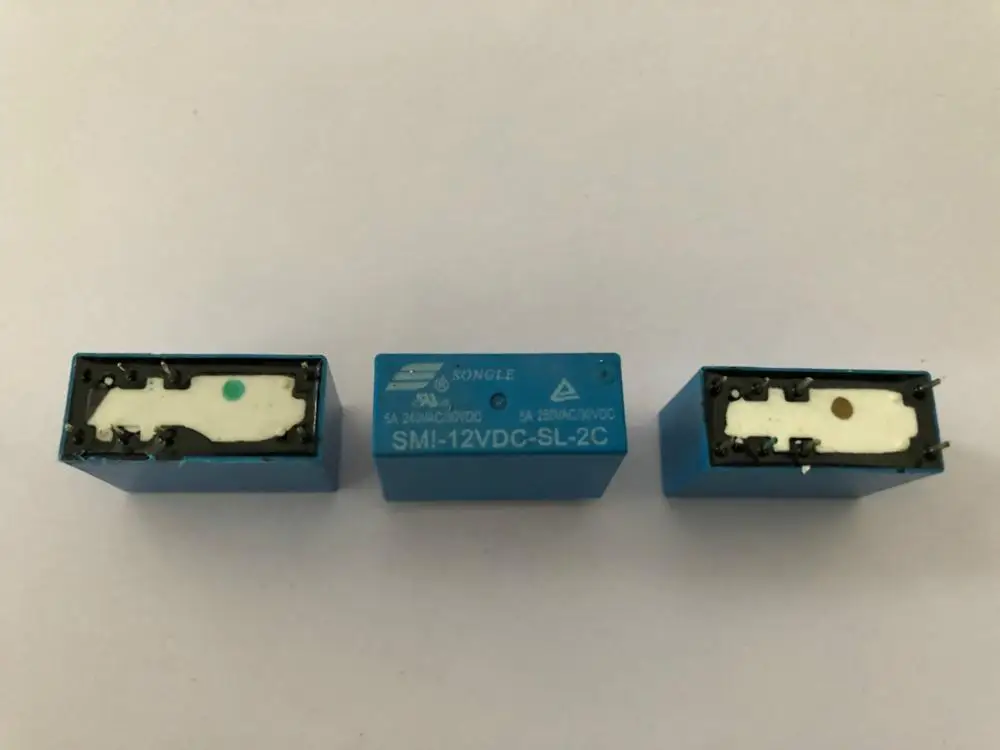 Power relays SMI-05VDC-SL-2C SMI-12VDC-SL-2C SMI-24VDC-SL-2C 5V 12V 24V 5A