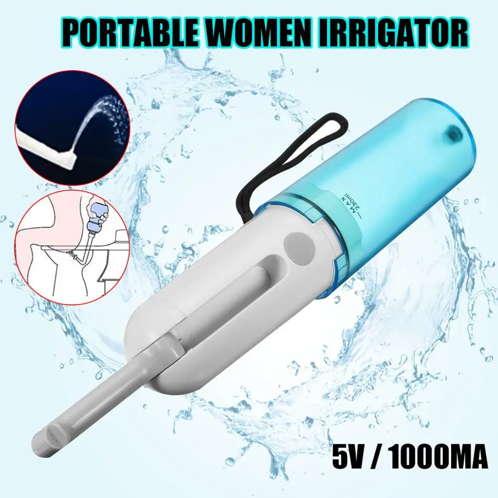 

Portable Handheld Bidet Travel Handy Sprayer Electric Shattaf Toilet Wash Kit Shower Nozzle