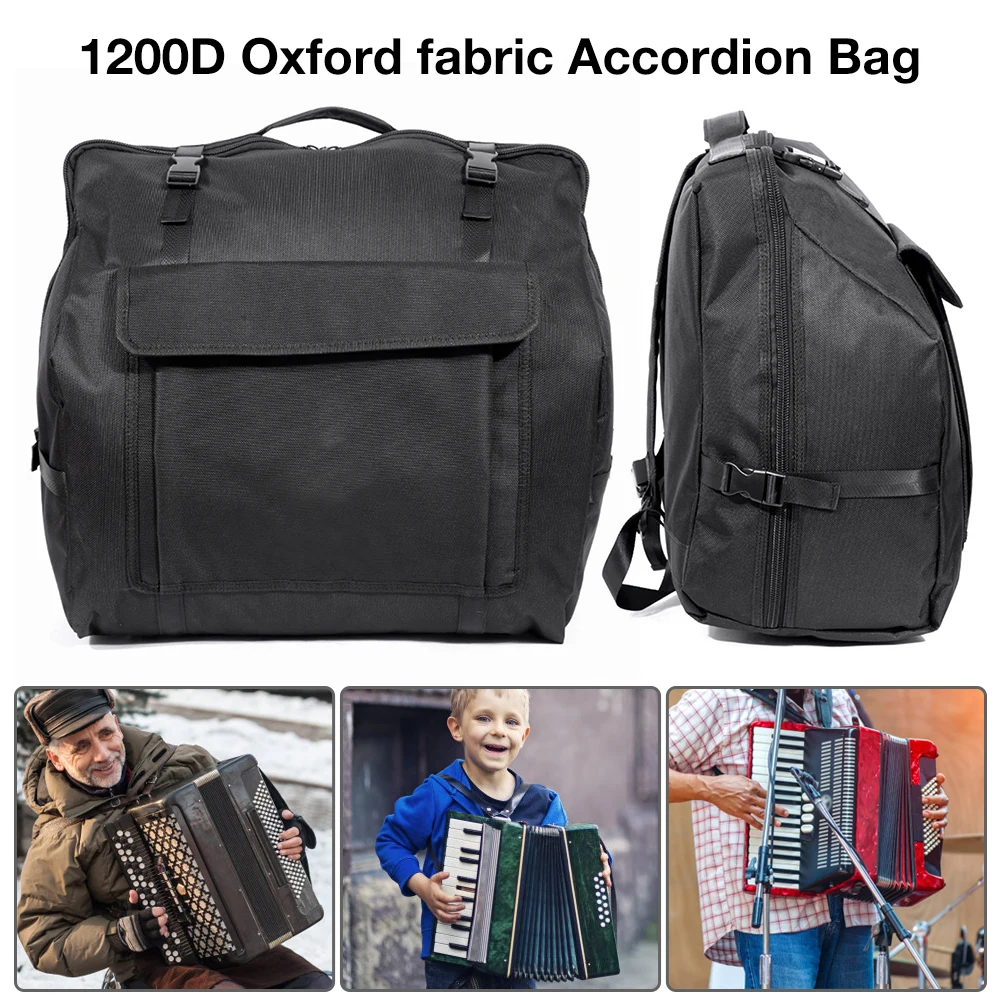 Accordion Gig Bag Piano Accordion Case Keyboard Instrument Accessories Gig Bags For 48/60/72/80/96/120 Bass Piano Accordion bag