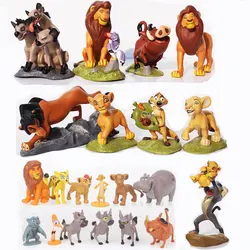 9-12pcs Cartoon The Lion Guard PVC Action Figures Bunga Beshte Fuli Ono The Lion Nala Timon Pumbaa Sarabi Sarafina Doll Toys