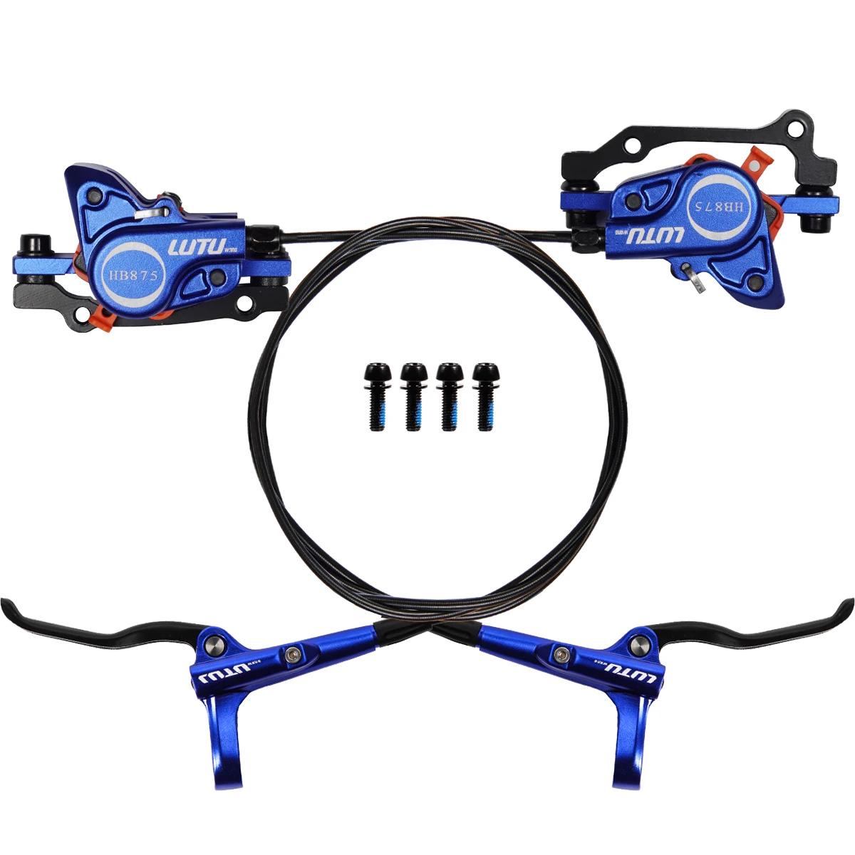 LUTU-HB-875 Oil Disc Brake, MTB Hydraulic Disc Brake, 800mm, 1450mm Brake, Riding, General Accessories