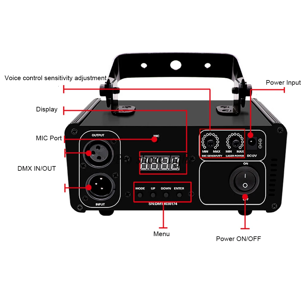 Remote DMX512 Control 150Mw Paarse Laser Scanner Dj Disco Beam Podiumverlichting Effect Uv Laser Projector Licht Voor Party club Bar