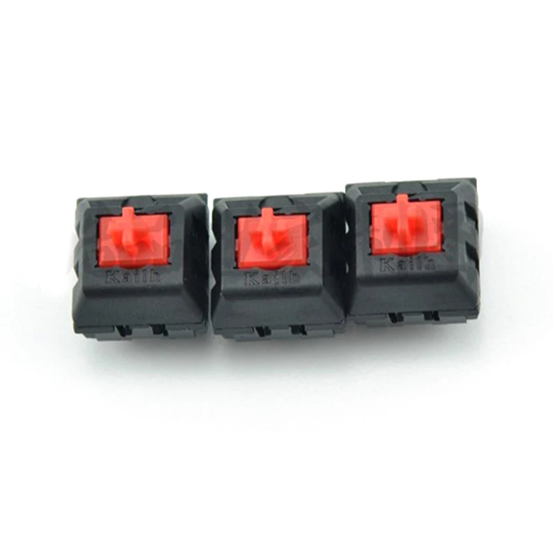 Imagem -03 - Kailh mx Interruptores Pinos Pretos Vermelho Marrom e Azul Substituição de Eixo para Cereja Interruptor para Teclado Mecânico Tkl 90 Peças Lote