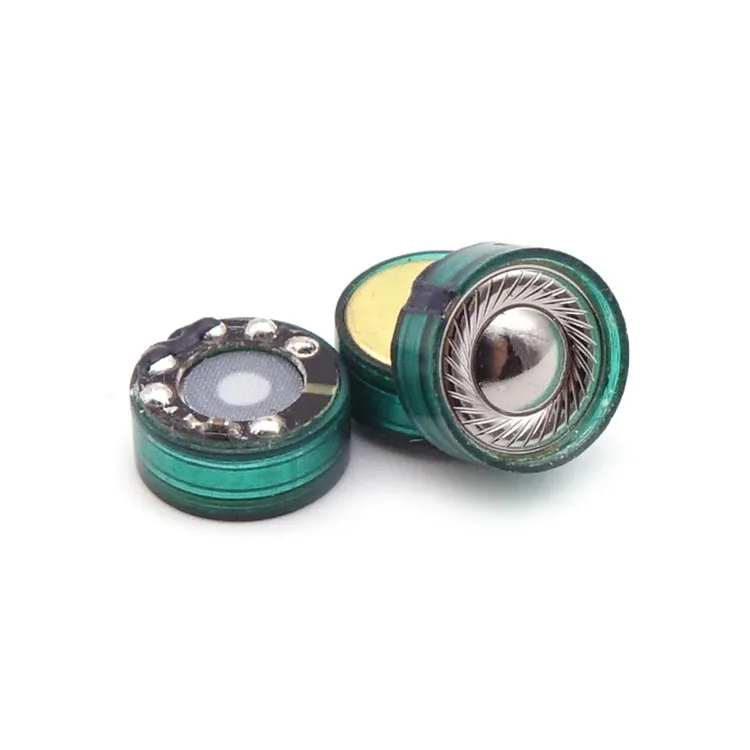 Unidade de alto-falante de titânio de 10mm, bom meio e alta frequência, espessura de 4.7mm