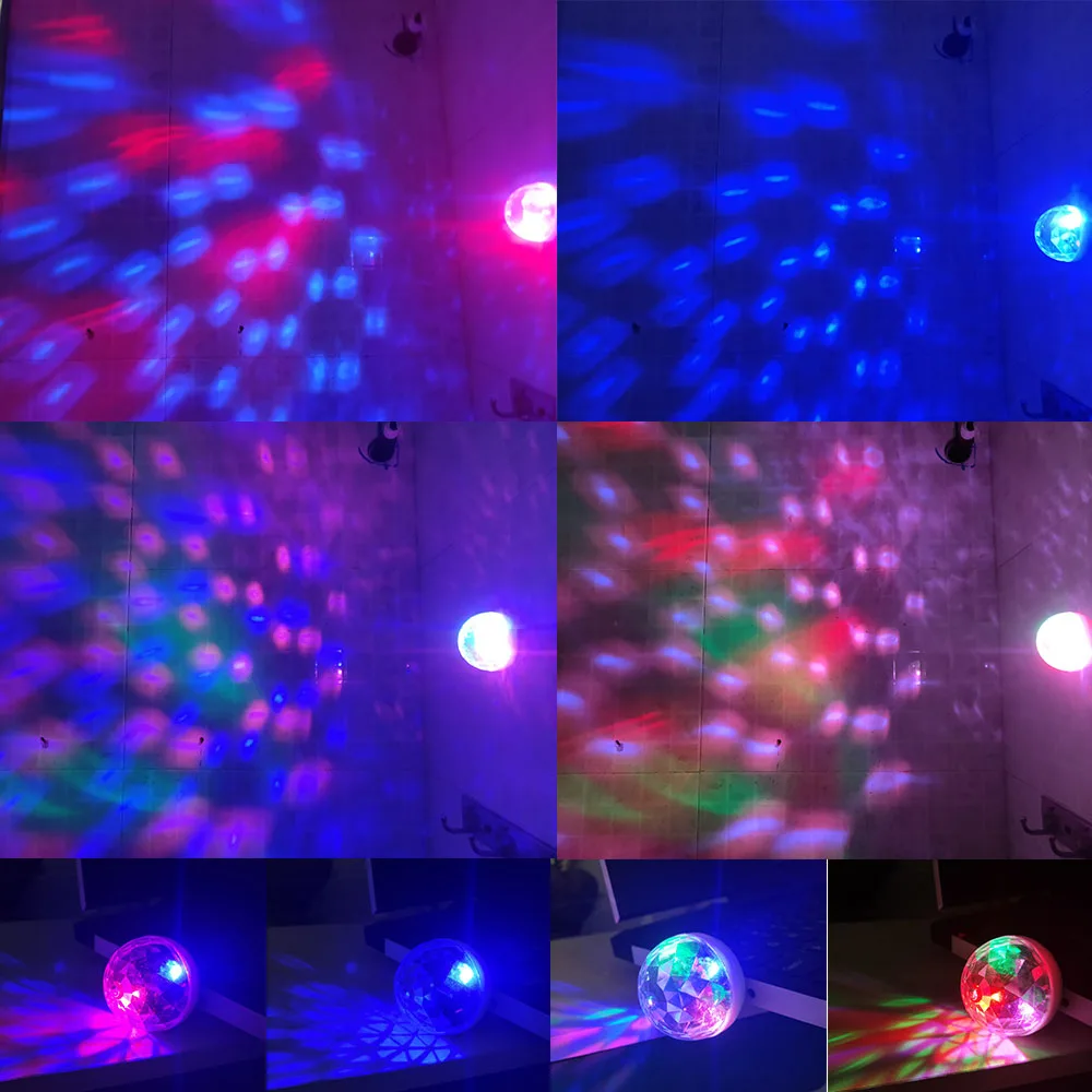 DC5V Pickup Lamp Auto Interieur Wijziging Desktop Audio Spectrum Rgb Voice Control Led Muziek Ritme Sfeer Licht