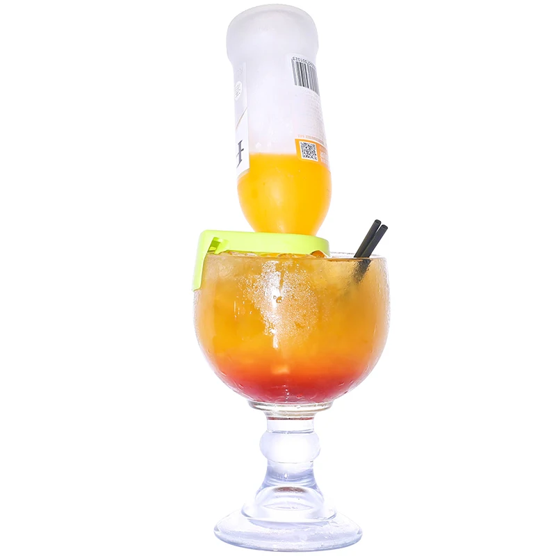 Creative Cocktail Glass with Buckle Goblet Beer Cup Whisky Ice Cream Cold Drink Juick Drinkware Cup Household Bar Large Capacity