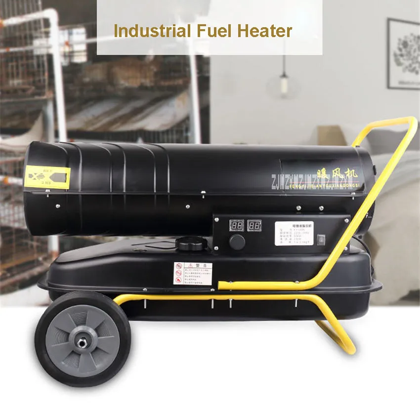 

30A-F Industrial Fuel Heater Farm Household Heat Heating Machine Greenhouse Breeding Heater 220v 30KW 720m3/h 120-200m2