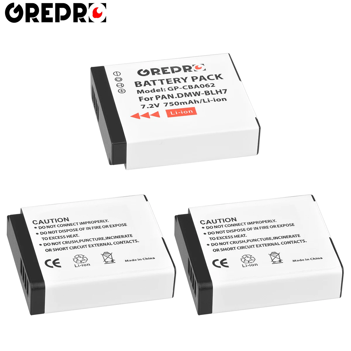 ليثيوم أيون بطارية لباناسونيك DMW-BLH7 DMW BLH7 BLH7E BLH7PP البطارية ، DMC-GM5 GM1 GF9 GF8 LX10 LX15 كاميرات