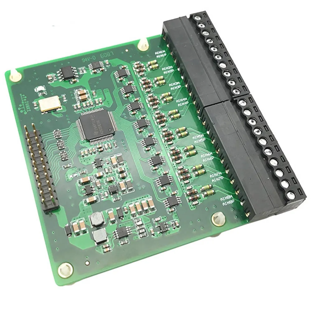 ADS131E08 8CH/24Bit64Kbps Fully Differential Synchronous ADC Acquisition Module ±50V Input