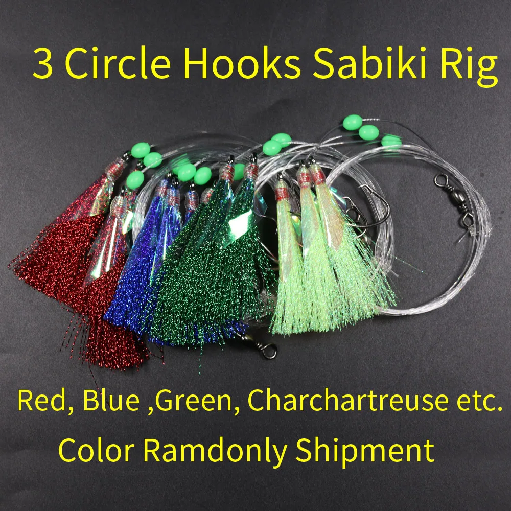Anzuelos circulares ICERIO con swivel – Pesca en agua salada - imagen 3