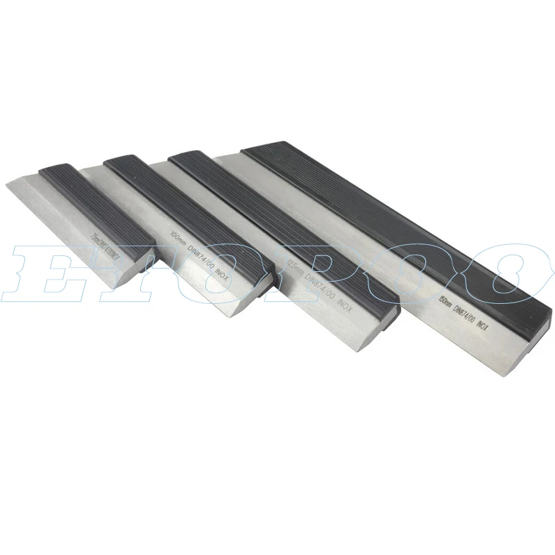 DIN874-00 Stahl-Lineal mit gerader Kante 75/100/125/150/200/300/400mm Präzisions-Nivellierlineal für Werkzeugmaschinen-Arbeitsplattform – Detail 5