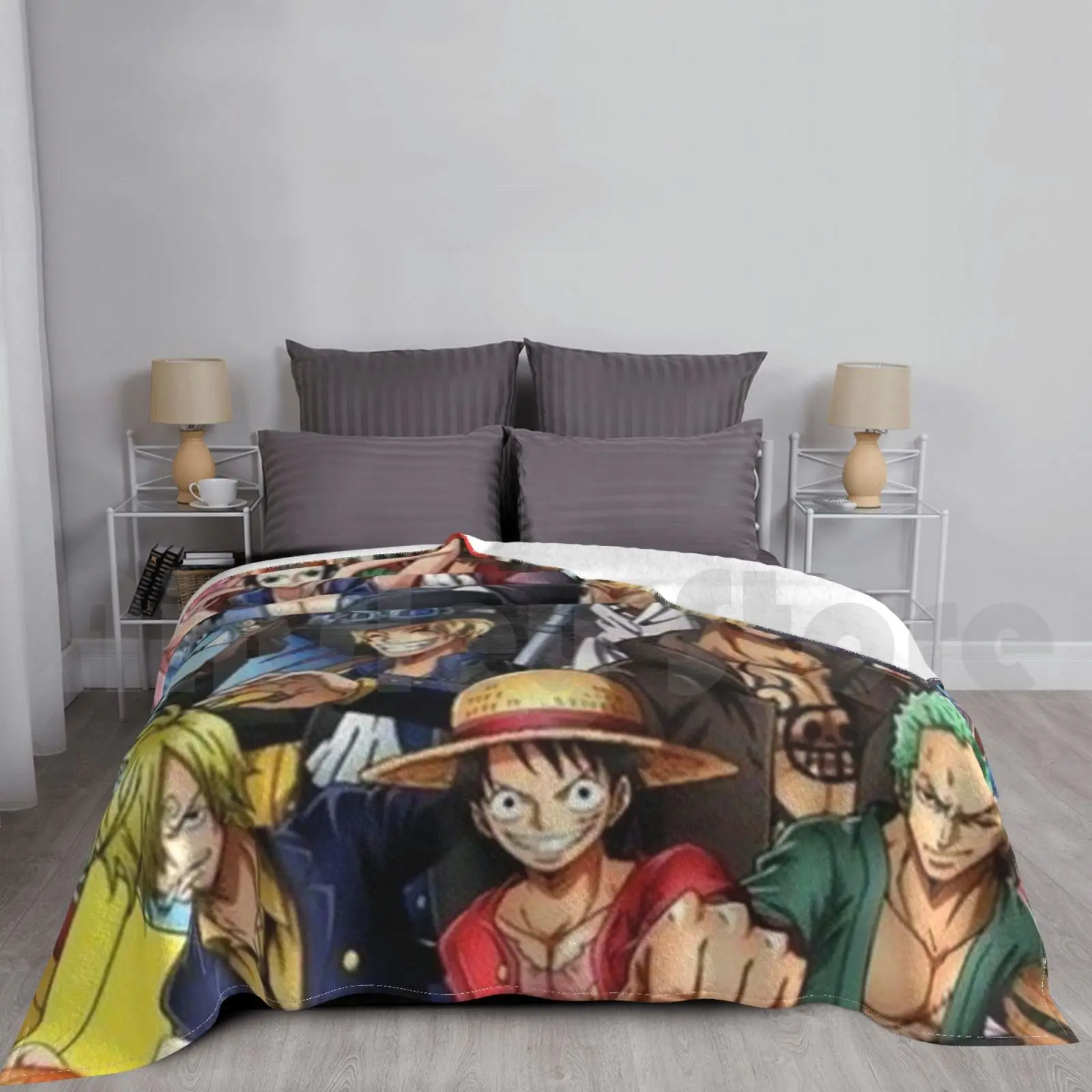 Blanket For Sofa Bed Travel Luffy Roronoa Zoro Luffy Luffy Luffy Luffy Zoro