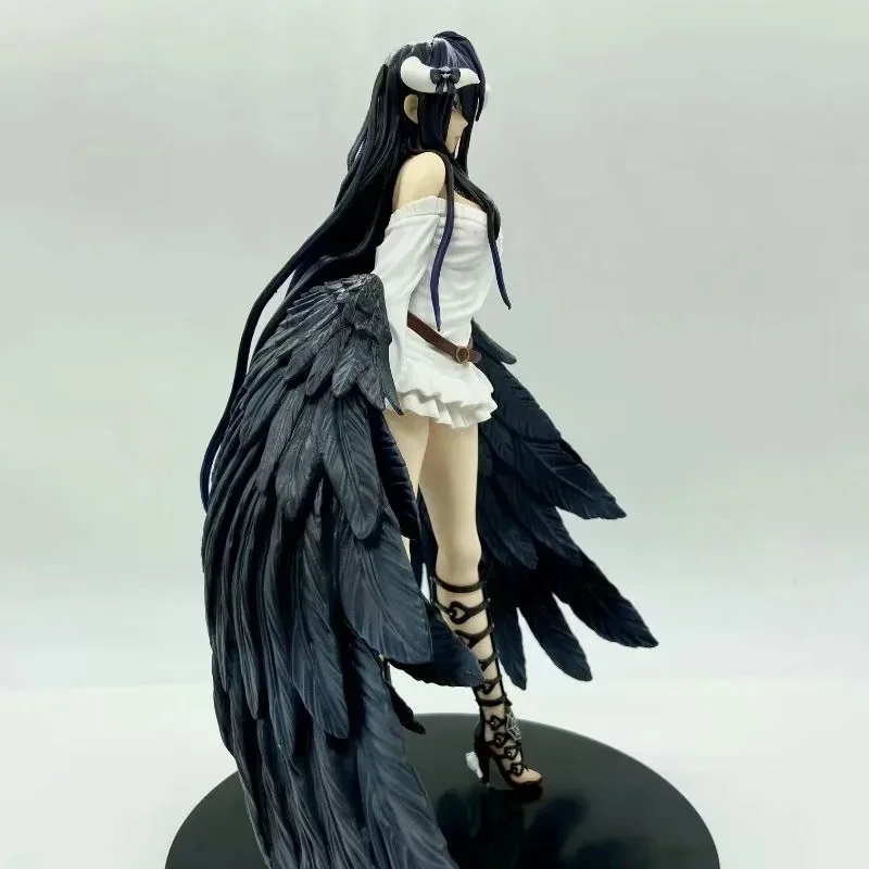 Overlord III Albedo Ver. Albedo figura de acción de Anime, juguete de muñeca de chica hermosa, modelo de colección, regalo de Navidad, PVC, 21 Cm