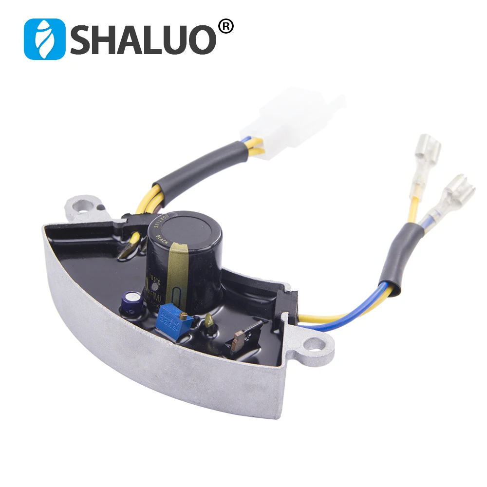 2KW 3KW 220V AVR Gasoline Generator Automatic Voltage Regulator Stabilizer Protector aluminum case Generator parts 250v 220uf