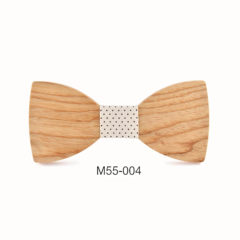 2016 New Design Pajaritas Handmade Annatto Hardwood Mens Wooden Bow Ties Gravatas Corbatas Business Party Ties For Men Wood Ties