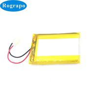 New Li-Polymer 1200mAh 603450 Replacement Battery For Sony US633450 A9H 603450 2 wires MP3 MP4 Batteries+gift