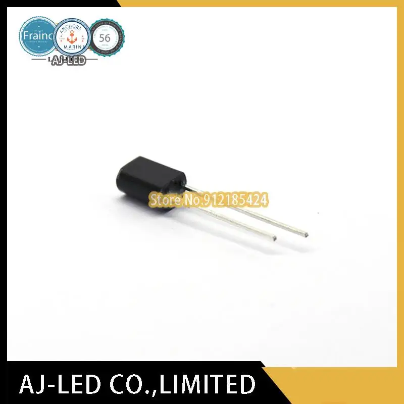 

20pcs/lot PD438B side semicircular photodiode infrared receiver tube wavelength 940nm billion light