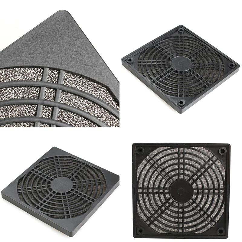 120mm Dustproof Case Fan Dust Filter Guard Grill Protector Cover PC Computer