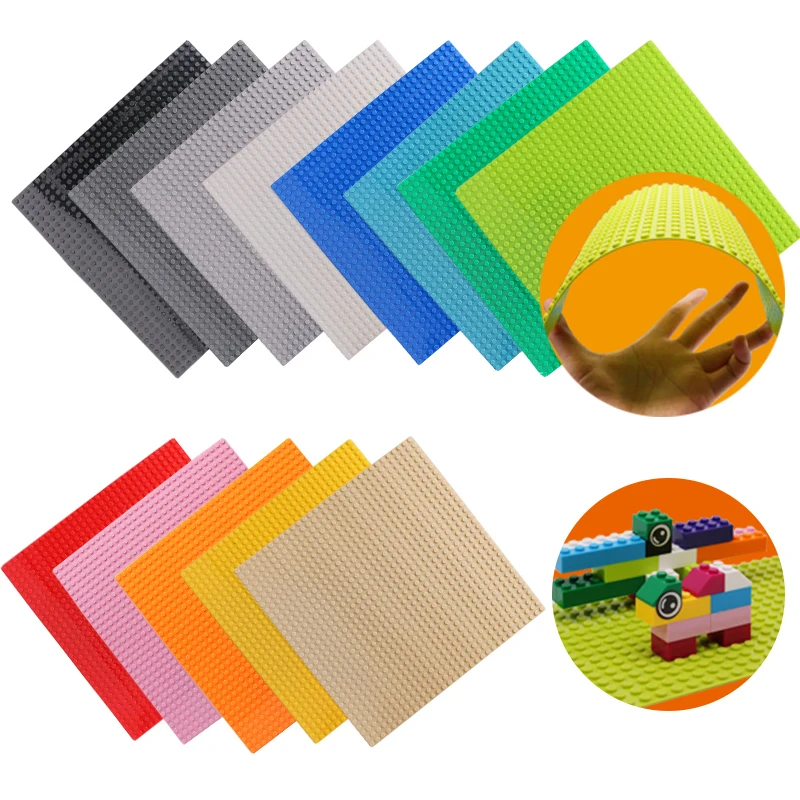 6pcs Base Plate Building Blocks Set, Classic Figures Gift
