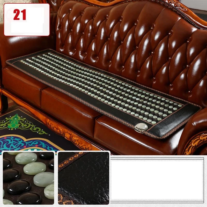 

Relax Heated Tourmaline/Germanium Stone Massage Mat Korea Jade Mattress Heating Massager Health Tourmaline Mattress