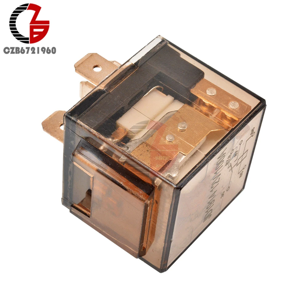 Waterproof Automotive Relay 12V 100A 5Pin SPDT Car Control Device Car Relays DC 24V 48V High Capacity 100A Switching Capability