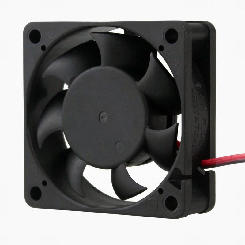 Imagem -02 - Gdstime-ventilador de Refrigeração com Motor de Esfera Duplo 12v 24v 60x60x20 mm 6020 Equipamento sem Escova Cpu Chip Cooler