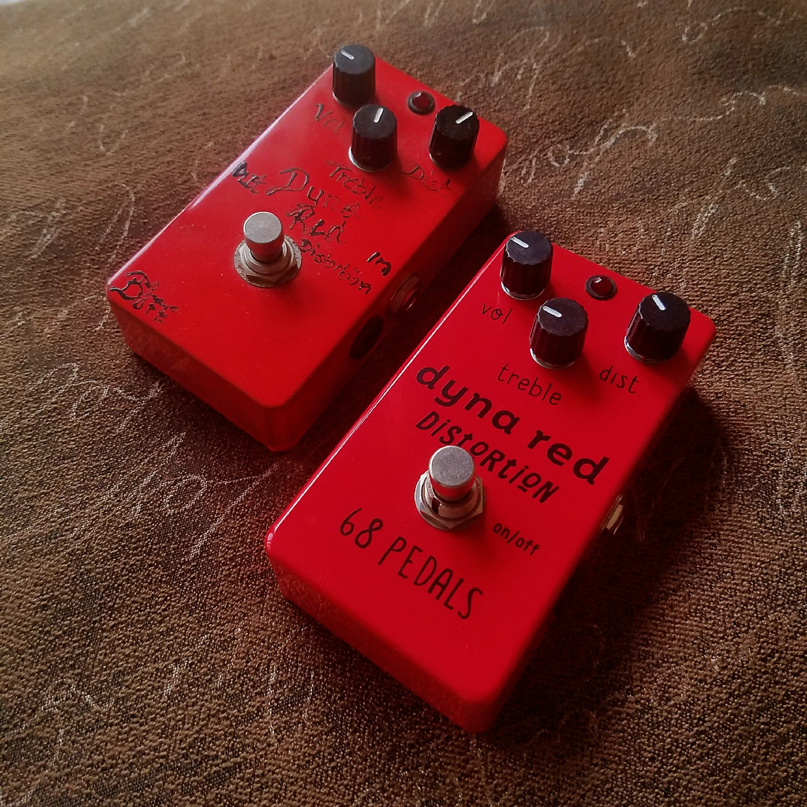 

New 68pedals dyna red distortion stomp BJFE