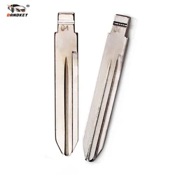 Dandkey NO.4 Metal Engraved Line CY24 2 in 1 LiShi Scale Shearing Teeth Blank Car Key Blade 04# For Chrysler/300C/Cherokee/Dodge