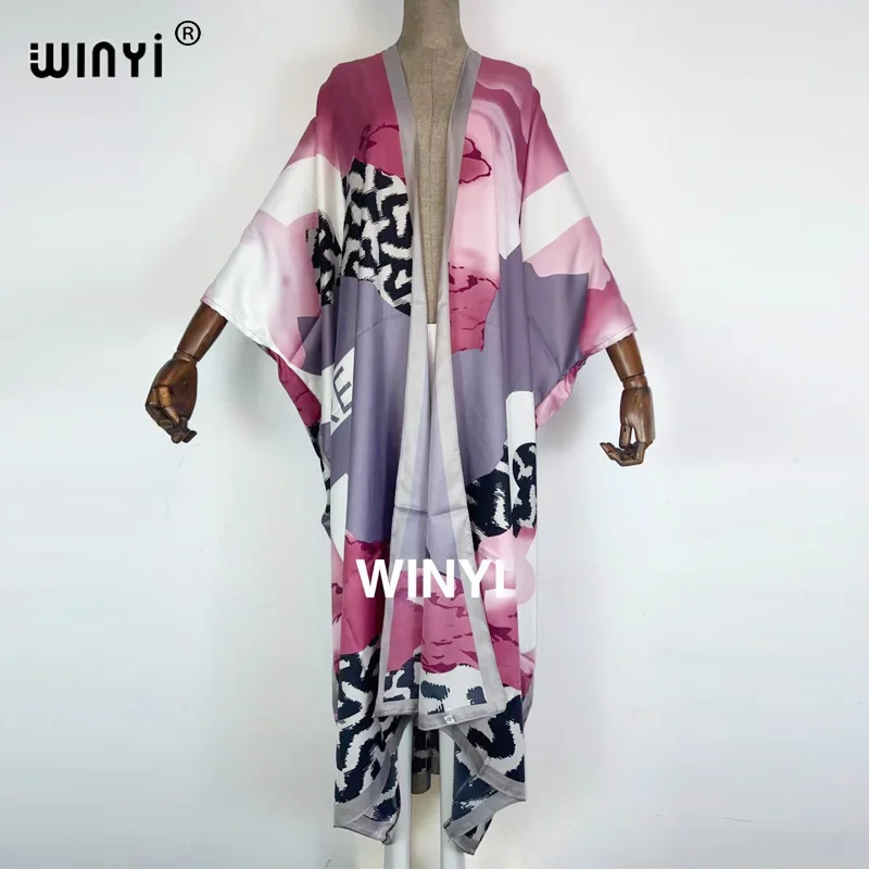 

Dresses for women 2021 SUMMER Cardigan فستان زهري maxi robe femme beah sexcy Boho Maxi African Holiday Batwing Sleeve TWILL Robe