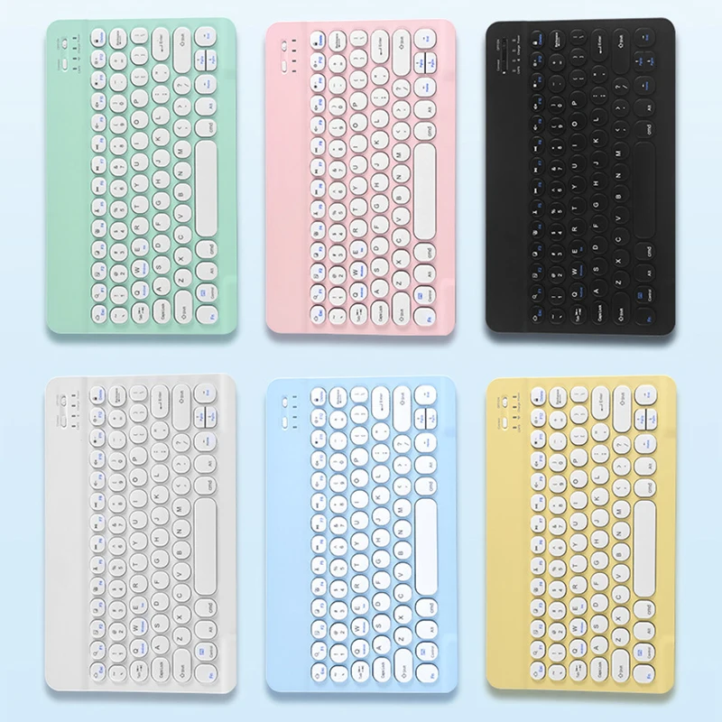 

For iPad Keyboard Wireless Bluetooth Keyboard Teclado for iPad Xiaomi Samsung Huawei Tablet Android IOS Windows