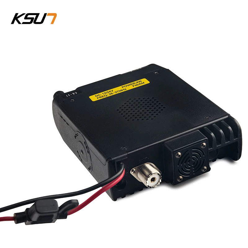KSUN KS980PLUS  80W Walkie Talkie VHF136-174MHz UHF 400-480MHz Ham Mobile Radio Transceiver DTMF Car Radio