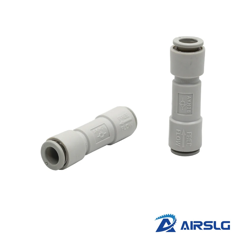 Smc Type Bushing Tipe Check Valve Tipe Konektor Seri AKH04-00 AKH06-00 AKH08-00 AKH10-00 AKH12-00 Single Phase Vent Valve