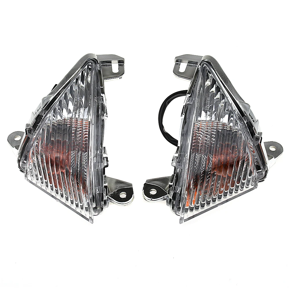 

For Kawasaki Z1000 07-13 Ninja 650R 06-08 ZX-6R 05-12 ZX-10R 06 07 GTR 1400 08-16 ZX-14R 06-16 Front Turn Signals Light Cover