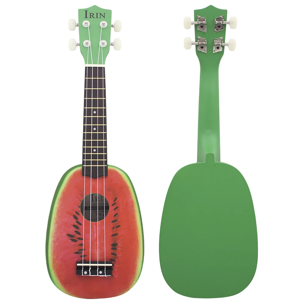 

IRIN 21 Inch Ukulele 4 Strings Hawaiian Guitar Basswood Soprano Watermelon Ukulele Kids Musical Instrument Gift Mini Guitarra