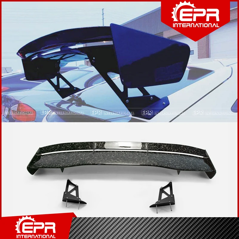 For Civic FK7 Vtx5 Style Forged Carbon GT Spoiler FK7 Glossy Carbon Fiber Bootlid Splitter Trunk GT Wing For FK7 Body Kit