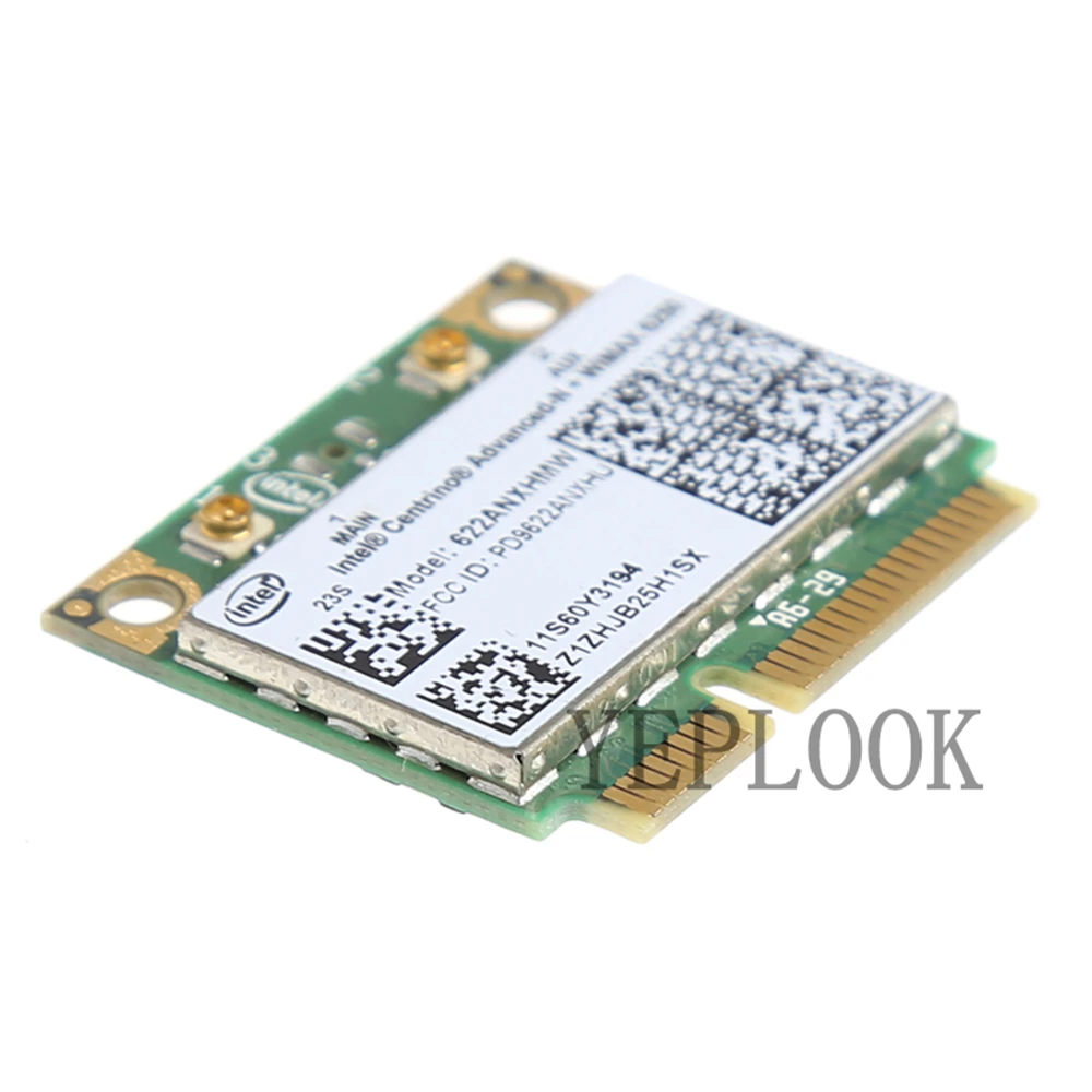 Cartão WiFi de banda dupla 6250 622ANXHMW, 300Mbps, 2.4G, 5Ghz, 802.11a, b, g, n, Mini PCI-E para Lenovo T410, T510, X201, X220, G460, G560