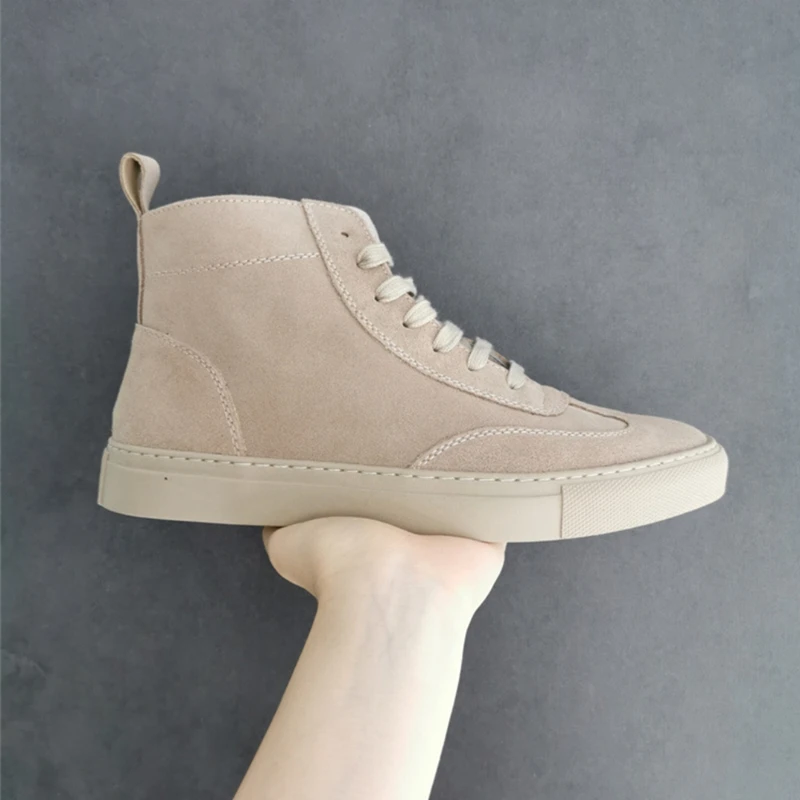 

New Autumn Winter Fashion Designer Men Casual Shoes Snow Plush Warm Cotton Shoes Flats Lace-up Loafers Mens Luxury Sneakers