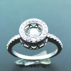 Hot Selling 100% 925 Sterling Silver Dancing CZ Ring For Women Engagement Wedding Party Birthday Gift Jewelry