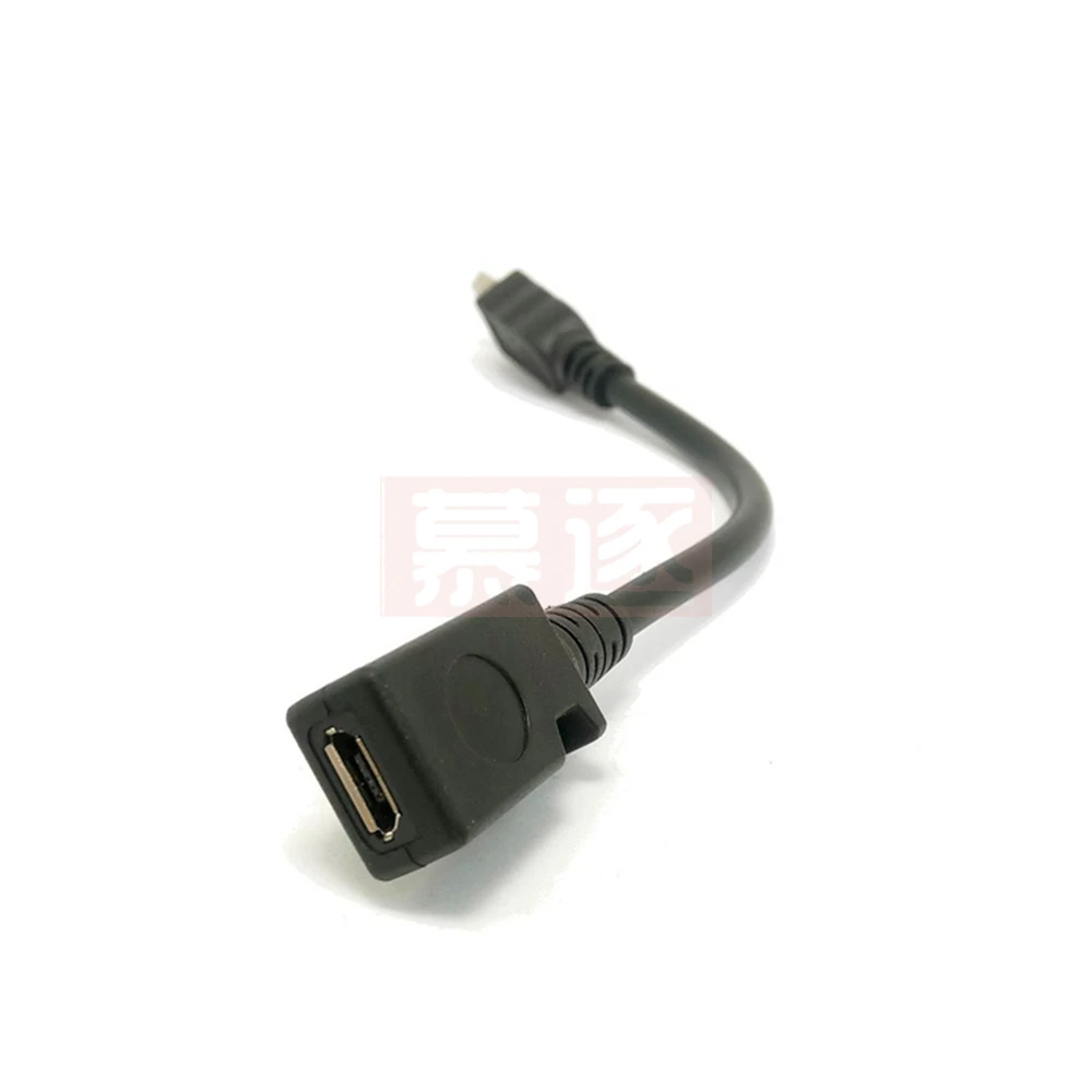 Adaptador de micro usb para mini t, adaptador de linha de dados câmera de painel tipo t